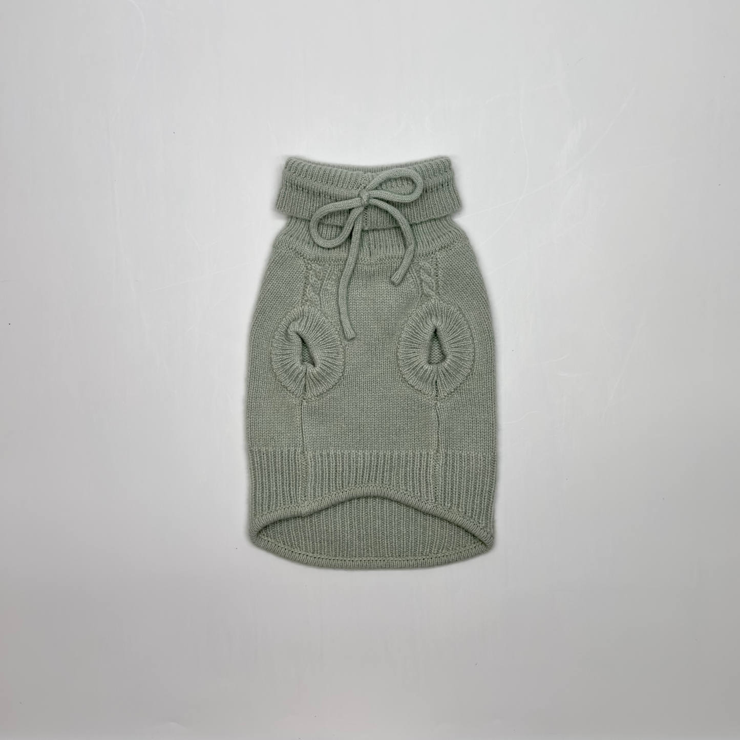 Vêtement tendance pour chien : pull en cachemire chic